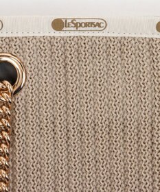 LeSportsac CHAIN CROCHET N/S TOTE/ベージュクロシェ