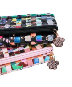 tsumori chisato CARRY エポネコメッシュ 長財布 2つ折り かぶせタイプ