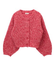 earth music&ecology ローゲージニットショートカーディガン