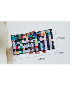 tsumori chisato CARRY エポネコメッシュ 長財布 2つ折り かぶせタイプ