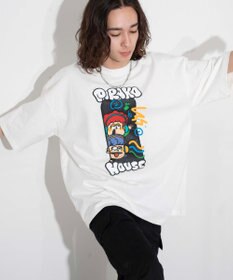 WEGO 【ユニセックス着用ITEM/MLサイズ展開】別注PIRAKOグラフィックT（S）