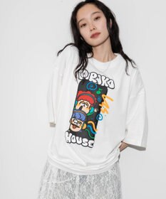 WEGO 【ユニセックス着用ITEM/MLサイズ展開】別注PIRAKOグラフィックT（S）