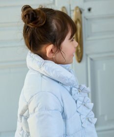 ANY KIDS 【洗濯機OK】中綿Aラインロングコート