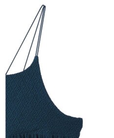 Green Parks 表面カット細ひもキャミワンピース