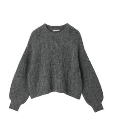 Green Parks armonia. ケーブルニットプルオーバー