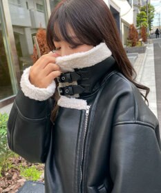 WEGO ボアフライトジャケット