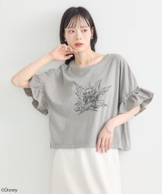 earth music&ecology スティッチ／フリルドッキングＴＥＥ