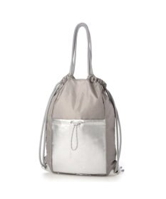 UNBILLION ペルケ perche / ナイロン×牛革ドローコード2wayナップサック