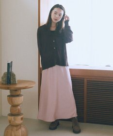 earth music&ecology ストレッチサテンスカート