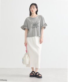 earth music&ecology スティッチ／フリルドッキングＴＥＥ