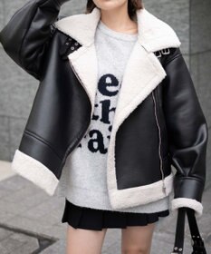 WEGO ボアフライトジャケット