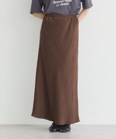 earth music&ecology ストレッチサテンスカート