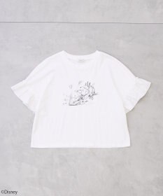 earth music&ecology スティッチ／フリルドッキングＴＥＥ