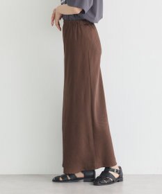 earth music&ecology ストレッチサテンスカート