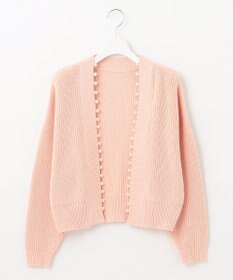 Feroux 【洗える】パール付き カーディガン