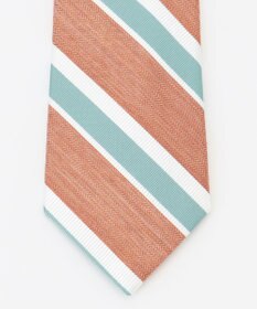 J.PRESS MEN 【LINEN MIX COLLECTION】レジメンタル ネクタイ