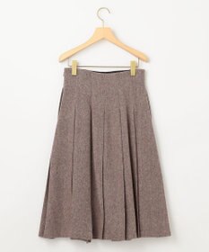 組曲 L 【WEB限定】ネコアシツィード プリーツスカート