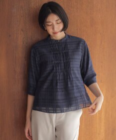 J.PRESS LADIES L シアーチェック カットソー