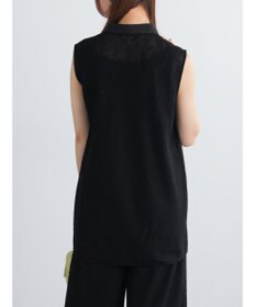 Te chichi クレープメッシュノースリーブシャツ（セットアップ可）