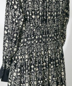 CRAFT STANDARD BOUTIQUE 総柄バイカラーワンピース