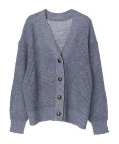 Green Parks Ｍｉｘカラーニットゆるカーディガン