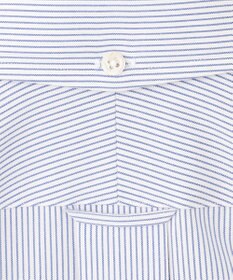 J.PRESS MEN 【PREMIUM PLEATS / 形態安定】マイクロストライプ 半袖シャツ /B.D.