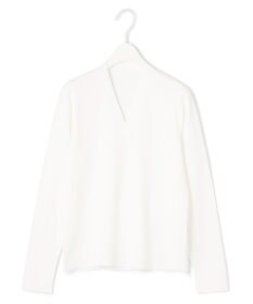 ICB 【WEB限定カラーあり・洗える】 シンセティックフルニードル Vネックプルオーバー