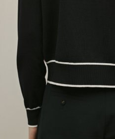 GRACE CONTINENTAL フラワープリントニットカーディガン