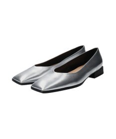 INTER-CHAUSSURES 【FABIO RUSCONI】スクエアトウVカットカッターシューズ