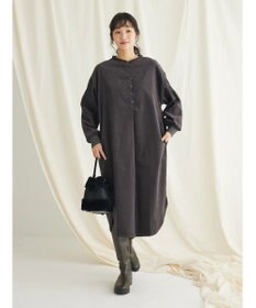 CRAFT STANDARD BOUTIQUE コーデュロイリブ付きワンピース