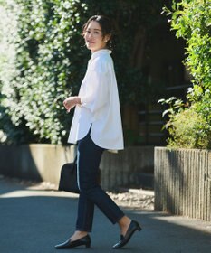 #Newans 【ANSWER for モダンベーシック】バックスリットオーバーシャツ