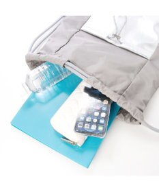 UNBILLION ペルケ perche / ナイロン×牛革ドローコード2wayナップサック