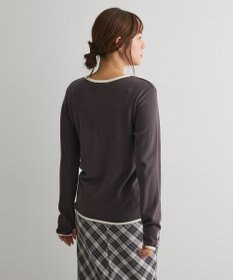 CRAFT STANDARD BOUTIQUE バイカラーパイピングプルオーバー