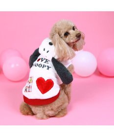 PET PARADISE スヌーピー ベストパーカー 《 なりきり ラブ》 小型犬