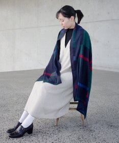 nitorito 【UNISEX】tanbo チェック柄 ストール