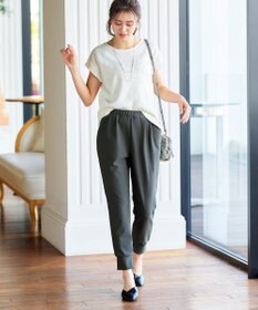 Tiaclasse L 【日本製・洗える】ロイカジョガーパンツ