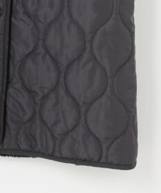 ANY L 【マフラー付き】キルトリバーシブルコート