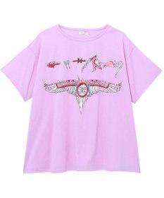 tsumori chisato SLEEP ツモリチサト トップス 4分袖 半袖 ルームウェア レディース UTT168 /ワコール