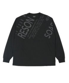 WEGO エンボスグラフィックT(LS)