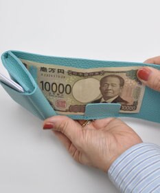 blancle シュリンクレザー 三つ折りウォレット