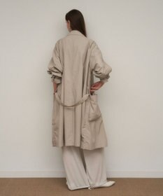 ATON LIGHT TC GABARDINE | ウォッシュトレンチコート - UNISEX