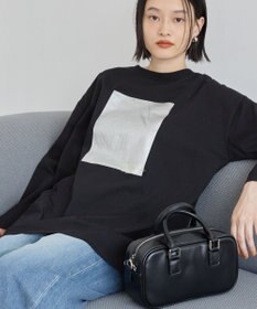 AMERICAN HOLIC ボックス箔プリントロングTシャツ