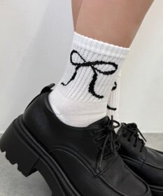 WEGO 底パイルデザインソックス（丈14㎝）