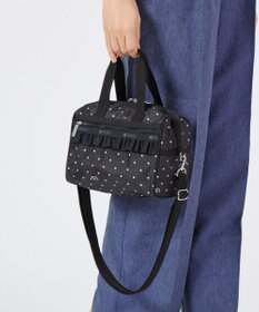 LeSportsac RF EVERYDAY SM SATCHEL/プティドットノワール