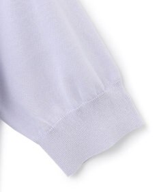 23区 L 【アンサンブル対応/洗える】プレミアム コットン 半袖 プルオーバー