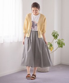 ANY メッシュカーディガン