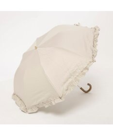 UNBILLION カシュネ cachenez / PUビッグフリルトップレス2段折りたたみ傘