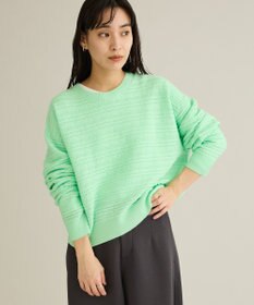 CRAFT STANDARD BOUTIQUE レースボーダーニットプルオーバー