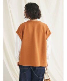 CRAFT STANDARD BOUTIQUE 起毛ワッフルレイヤード風プルオーバー