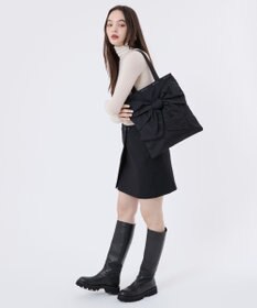 LeSportsac BOW EMERALD TOTE/ブラックボウズ